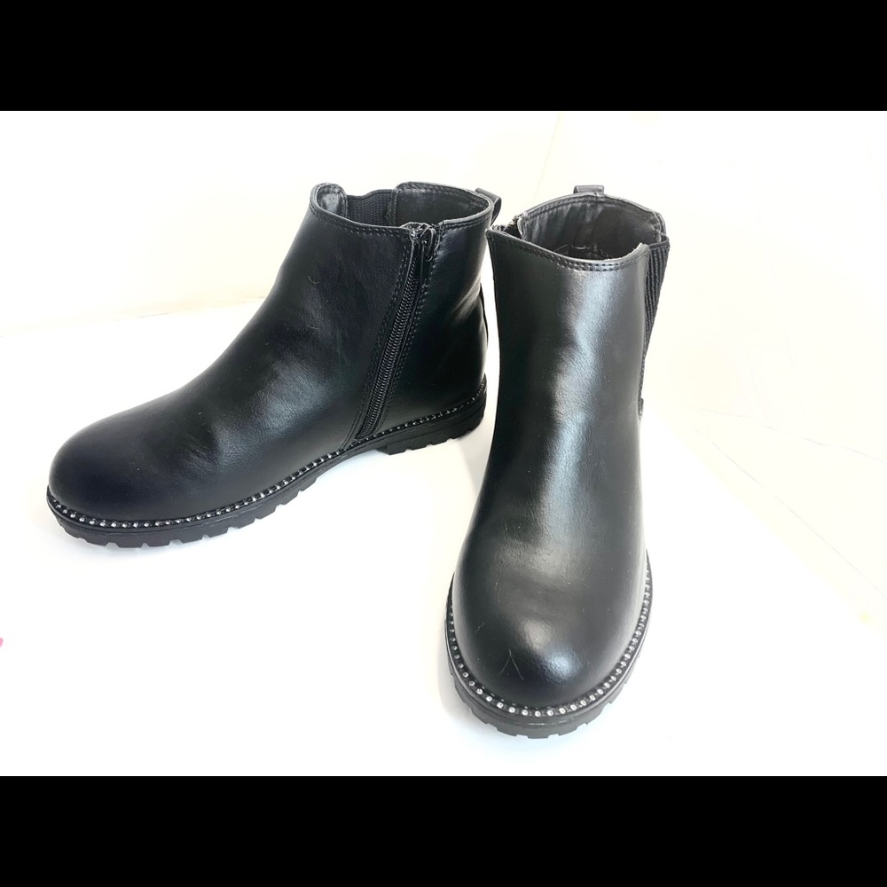 Justice Girls Ankle Boots 6  Rhinestone boots